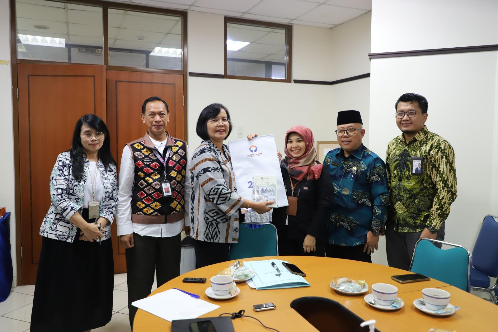 Ombudsman RI Lakukan Monitoring Layanan ISBN dan Kepustakaan Perpusnas
