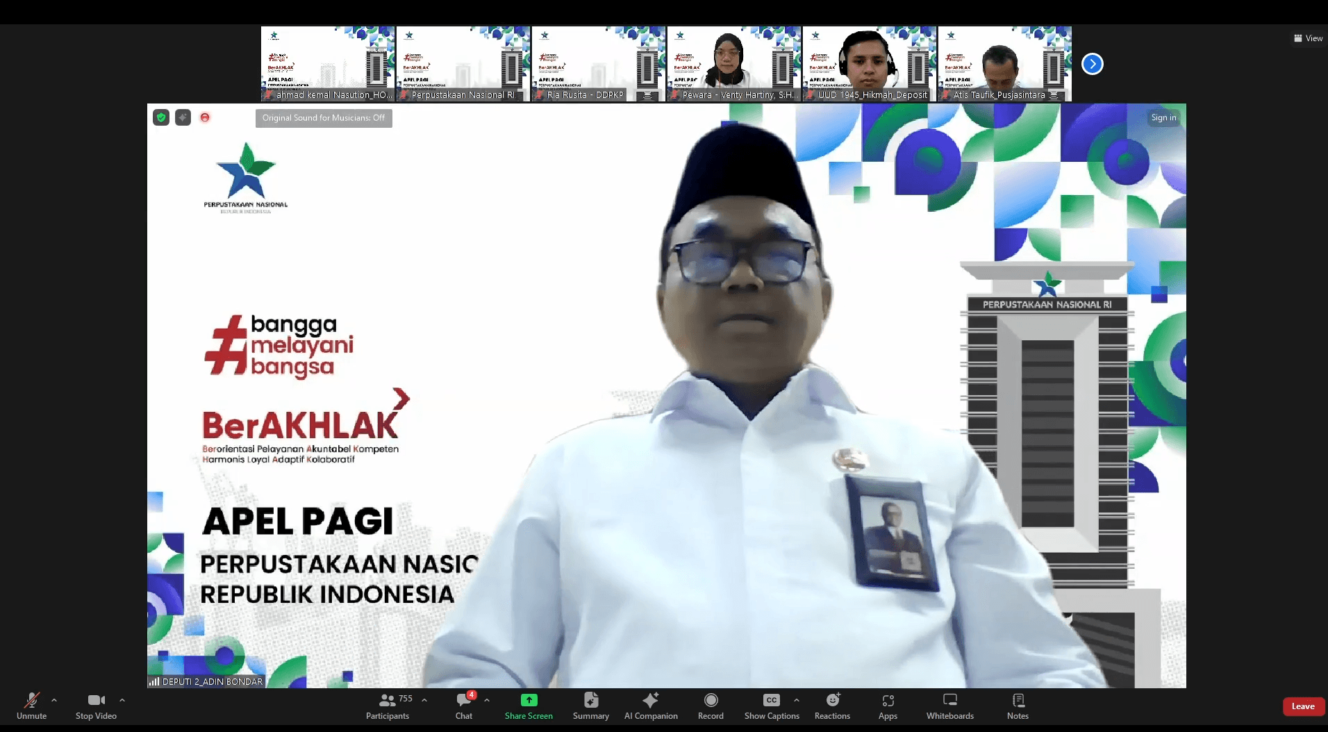 TGM dan IPLM Menjadi Indikator Kunci Pemerintah di Bidang Perpustakaan