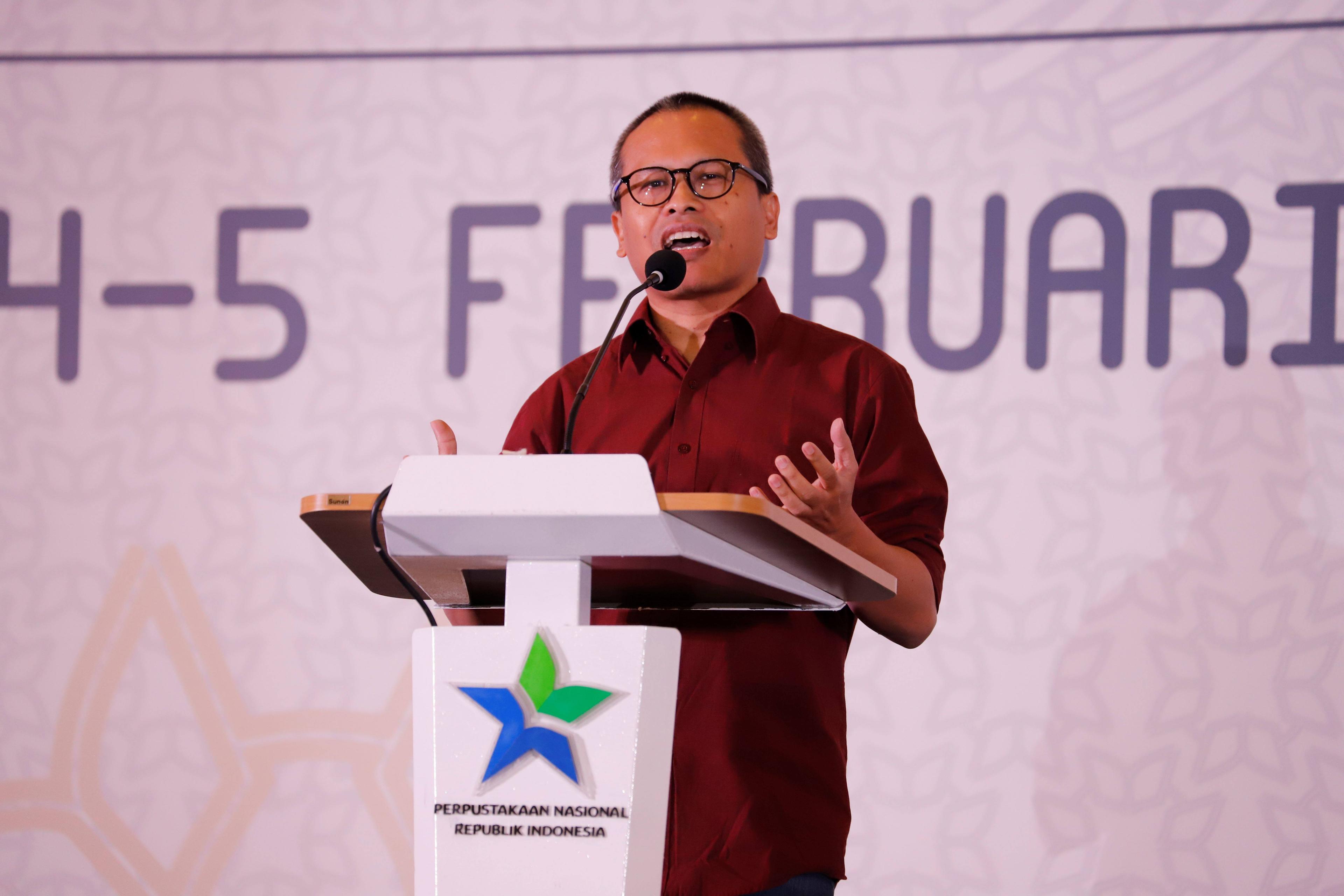 Rakornas Bidang Perpustakaan 2025, Eka Kurniawan: Menjadi Penulis Dari Membaca
