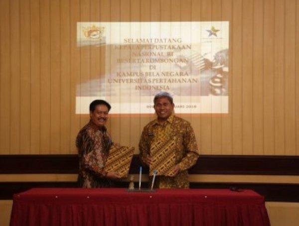 Perpusnas Jalin MOU Dengan Universitas Pertahanan
