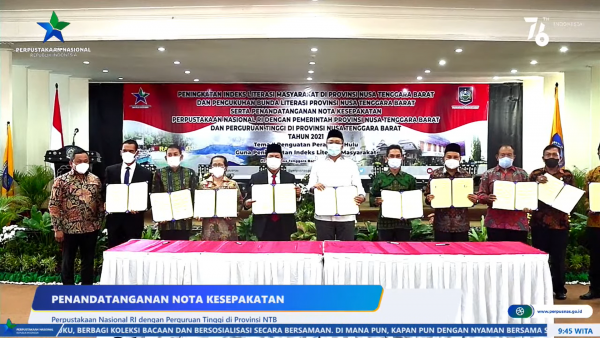 Perpusnas Beri Bantuan Pocadi dan DAK Fisik Untuk NTB